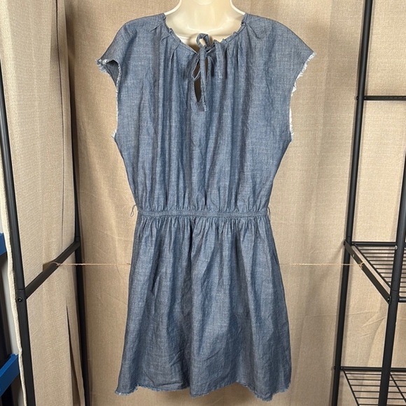 LC Lauren Conrad‎ Blue Midi Dress XL - Picture 7 of 14